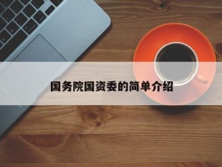 国务院国资委的简单介绍