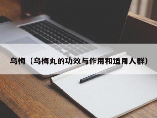 乌梅（乌梅丸的功效与作用和适用人群）