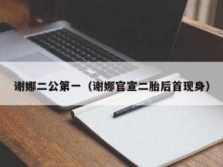 谢娜二公第一（谢娜官宣二胎后首现身）