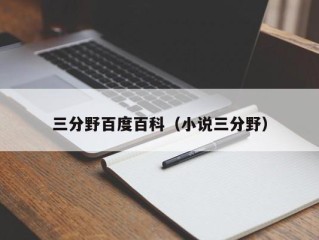 三分野百度百科（小说三分野）