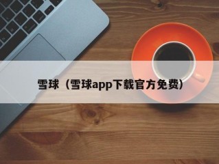 雪球（雪球app下载官方免费）