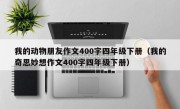 我的动物朋友作文400字四年级下册（我的奇思妙想作文400字四年级下册）