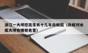 浙江一大坝挖出生长十几年白蚁后（白蚁对水库大坝有哪些危害）