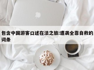 包含中国游客口述在法之旅:遭袭全靠自救的词条
