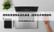 地铁出现宠物鼠挠伤乘客（地铁允许宠物进吗）