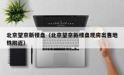 北京望京新楼盘（北京望京新楼盘现房出售地铁附近）