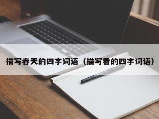 描写春天的四字词语（描写看的四字词语）