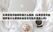 头晕感觉天旋地转是什么原因（头晕感觉天旋地转是什么原因高血压会引起头晕恶心吗）