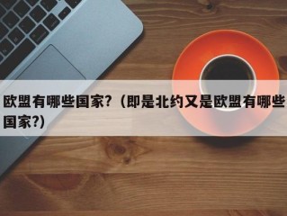 欧盟有哪些国家?（即是北约又是欧盟有哪些国家?）