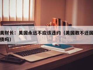 美财长：美国永远不应该违约（美国敢不还国债吗）