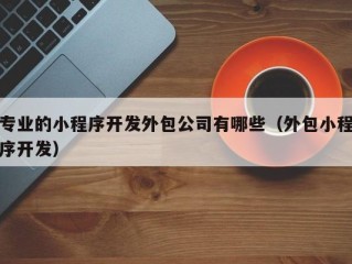 专业的小程序开发外包公司有哪些（外包小程序开发）
