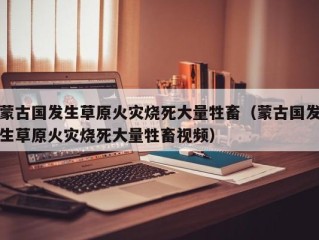 蒙古国发生草原火灾烧死大量牲畜（蒙古国发生草原火灾烧死大量牲畜视频）