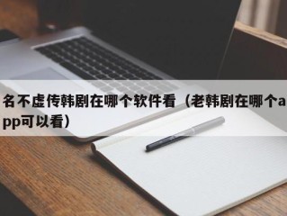 名不虚传韩剧在哪个软件看（老韩剧在哪个app可以看）